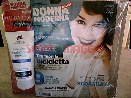 Crema corpo Neutrogena gratis su Donna Moderna Donna moderna