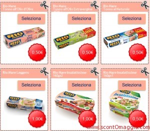 buoni sconto rio mare