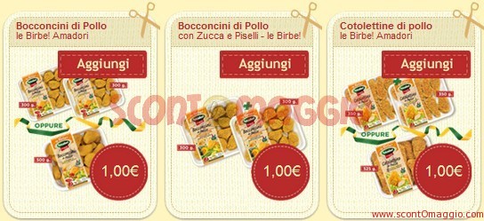 buoni sconto amadori