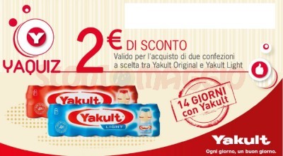buono sconto yakult