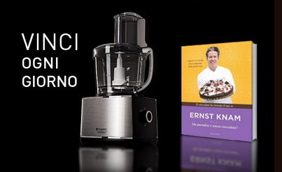 Vinci gratis robot da cucina e libro di Ernst Knam ernst knam