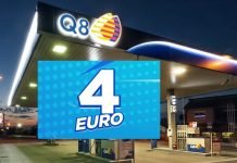 Ricevi gratis 4 euro di benzina o gasolio da Q8