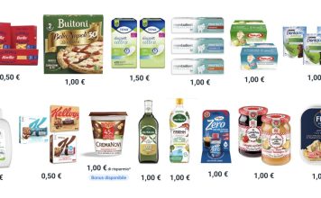 35 cashback spesa oggi: Barilla, Buitoni, Mentadent, Novi, Kellogg’s, Tena, Fini…