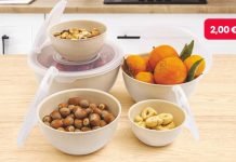 Set 5 contenitori per alimenti? 2 euro da MD!