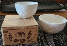 Coppette in ceramica Mulino Bianco omaggio