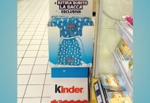 Sacca Kinder in omaggio