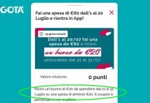 Buono Tigotà da 20 euro (spesa minima 20 euro)