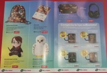 Raccolta bollini Harry Potter da Pam