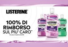 Cashback “Listerine ti rimborsa”… rimborso del più caro!