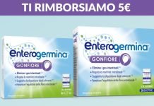 Cashback Enterogermina Gonfiore, ricevi il rimborso di 5 euro
