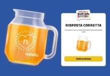 Risolvi l’enigma e vinci GRATIS 2.000 Caraffe Nutella