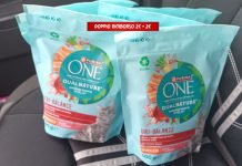 Doppio rimborso Purina One: cashback 1,00€ + coupon 1,00€