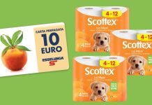 Scottex La Maxi premio sicuro = gift card Esselunga da 10€