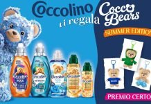 “Coccolino Ti regala Cocco Bears – Summer”… chiedi fino a 3 peluche (premio certo)