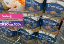 Cashback Scottonelle Conad… rimborso 100% su 2 confezioni (dove e come fare)