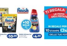 Premio sicuro Finish ti regala le foto dell’estate… 10 stampe delle tue foto!