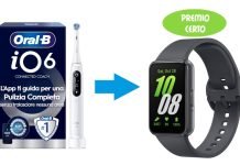 Compra Oral-B iO6 = ricevi Samsung Galaxy Fit3 (premio certo)