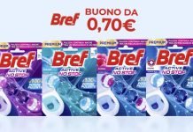 Buoni sconto BREF WC No Stop da 0,70€