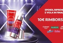 Cashback “Spendi, Riprendi e Vola in Finale”… rimborso 10€ Colgate, Palmolive, Ajax, Fabuloso, Soflan