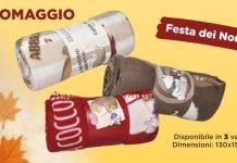 Plaid omaggio da Acqua & Sapone “Festa dei Nonni” (cumuliamo i cashback!)