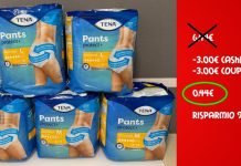 Spesa quasi gratis TENA Pants… da 6,44€ a 0,44€ (risparmio 93%)