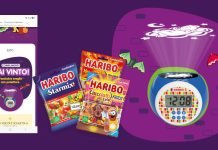 Concorso Haribo “Halloween 2026″… 1.000 sveglie con proiettore in palio!